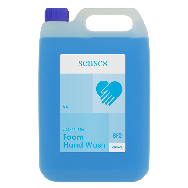 Cleenol Senses Jasmine Antibacterial Foam Hand Wash - 5 Litre Drum