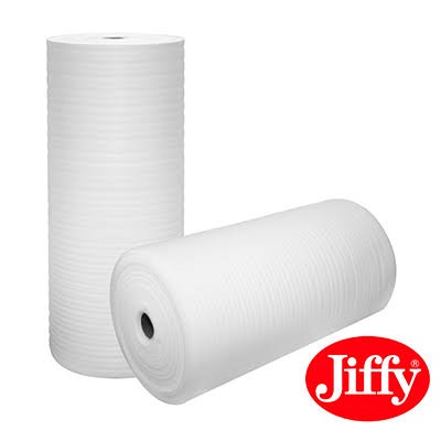 Jiffy Astro Foam Rolls 750mm x 300m - 1.0mm Thick - 2x Rolls Per Pack