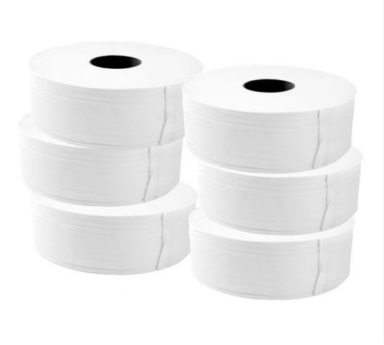 PaperNet 2Ply Maxi Jumbo Toilet Rolls - 95mm x 304m - 6x Rolls Per Pack