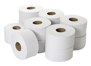 PaperNet 2Ply Mini Jumbo Toilet Rolls 95mm x 152m - 12x Rolls Per Pack