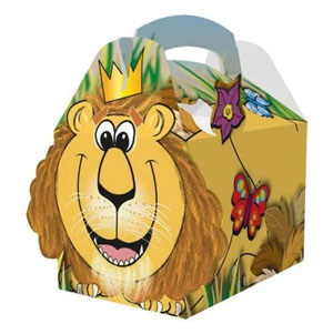 Jungle Kids Party Boxes - 250x Per Pack