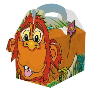 Jungle Kids Party Boxes - 250x Per Pack