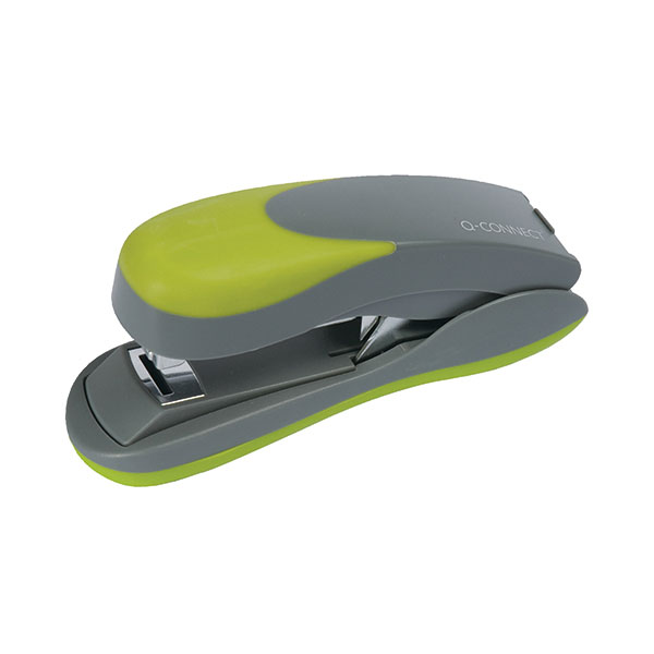 Q-Connect Soft Grip Half Strip Stapler - 1x Per Pack