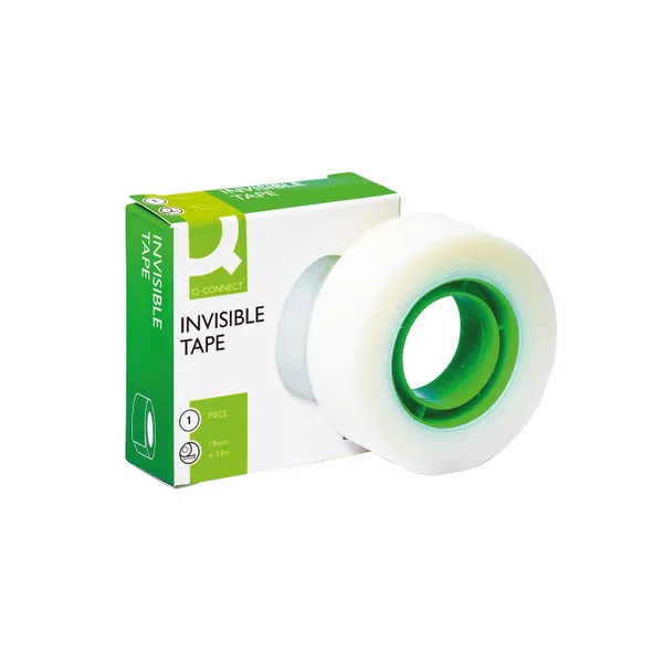 Q-Connect Invisible Tape 19mm x 33 Metre's - 1x Roll Per Pack