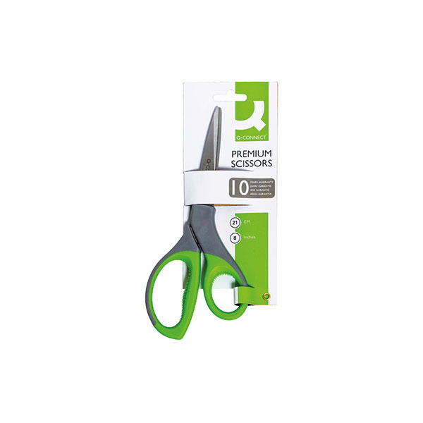 Q-Connect Premium Scissors 210mm Stainless Steel - 1x Per Pack