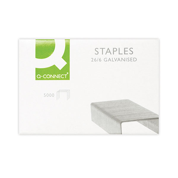 Q-Connect Staples 26/6 - 5000x Per Pack