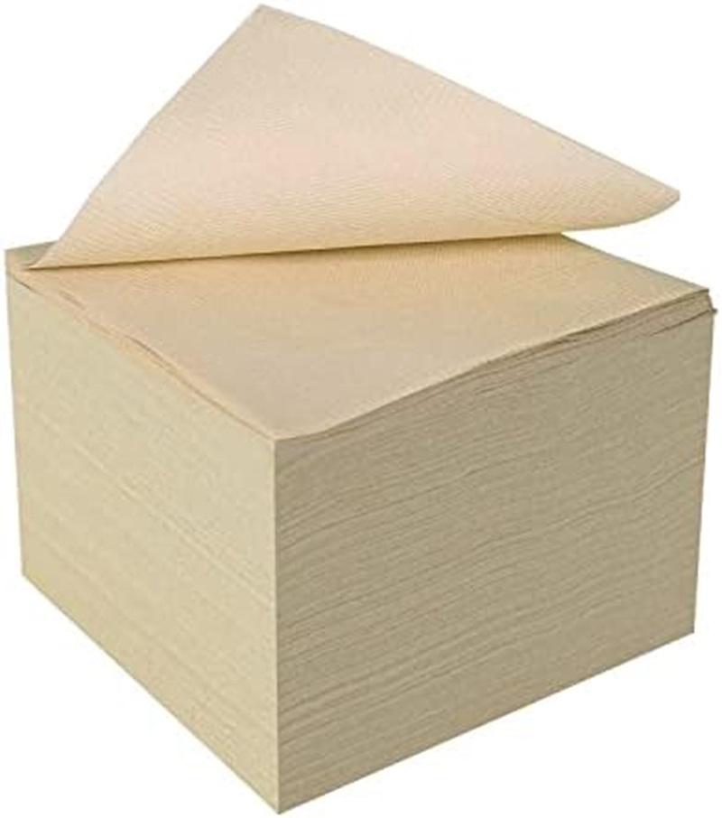 Dinner Napkins Kraft - 2Ply 40x40cm 4x Fold - 100x Per Pack