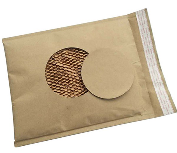 Eco Kraft Mesh Padded Envelopes 162mm x 229mm - 100x Per Pack