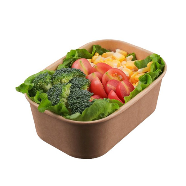 Medium Kraft Deli Containers 750ml - 50x Per Pack Medium Kraft Deli Containers 750ml - 50x Per Pack
