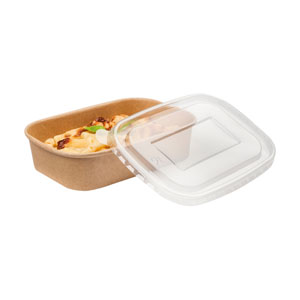 Small Kraft Deli Containers 500ml - 50x Per Pack
