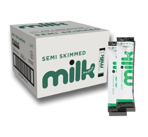 Lakeland Semi-Skimmed Milk Sticks 10ml - 240x Per Pack