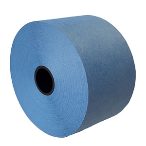 44mm x 80mm Dry Cleaning Tag Rolls - Blue