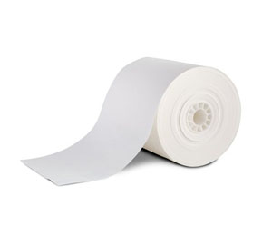 76mm x 76mm Dry Cleaning Tag Rolls - White