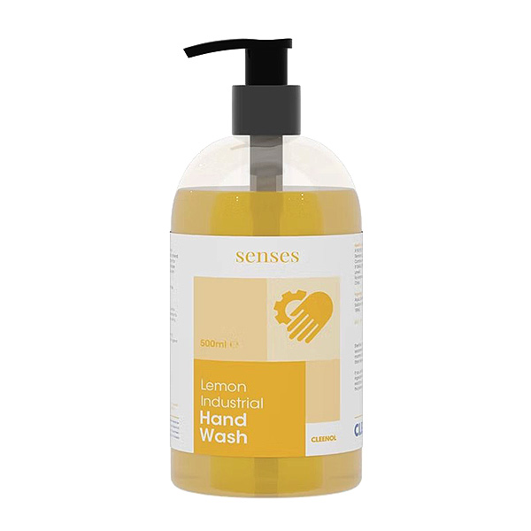 Senses Lemon Industrial Hand Wash - 500 ml Bottle