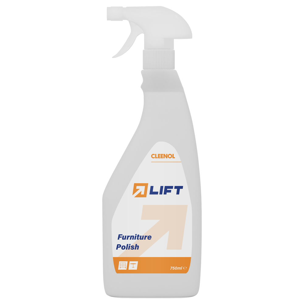 Cleenol Lift Furniture Polish - 750ml Spray Bottle
