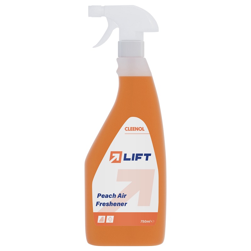 Cleenol Lift Peach Air Freshener - 750ml Spray Bottle