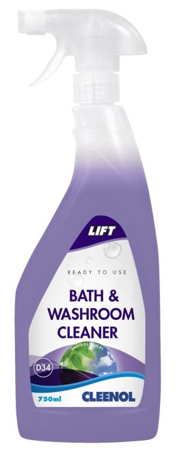 Cleenol Lift Bath & Washroom Cleaner - 750ml Spray bottle