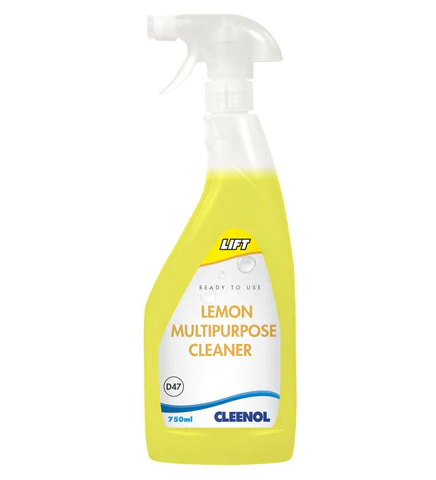 Cleenol Lift Lemon Multipurpose Cleaner - 750ml Spray Bottle
