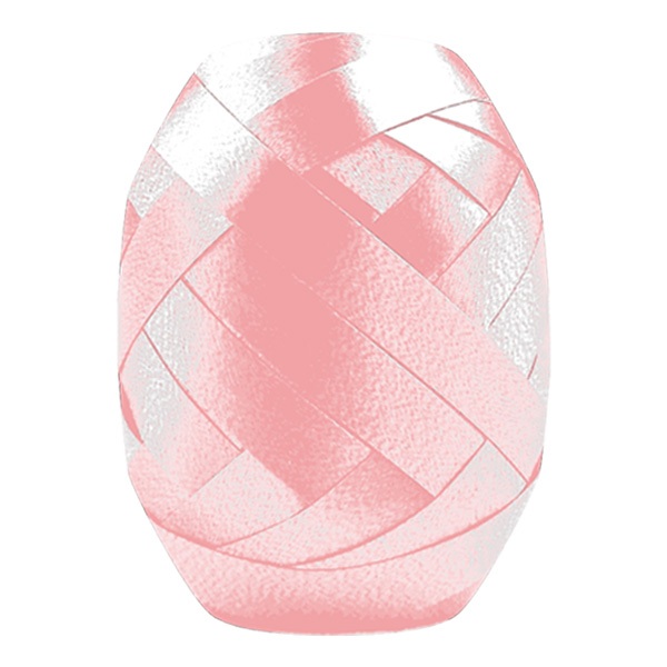 Curling Ribbon Light Pink Glossy - 7mm x 10m  - 1x Roll Per Pack