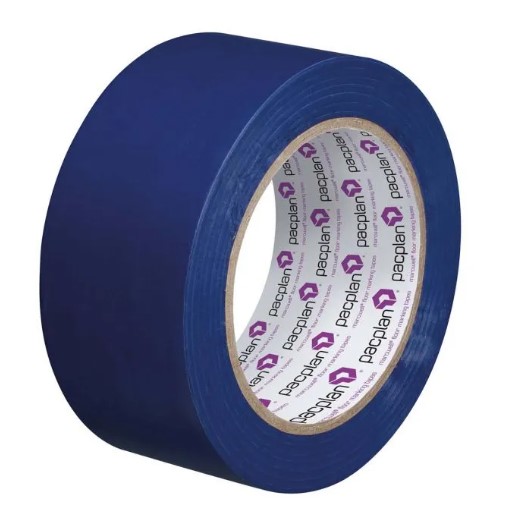 Marcwell Blue 50mm Lane Marking Tape - 1x Roll Per Pack