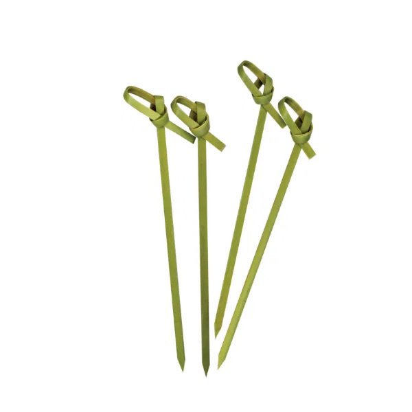 Looped Bamboo Skewers 90mm - 1000x Per Pack