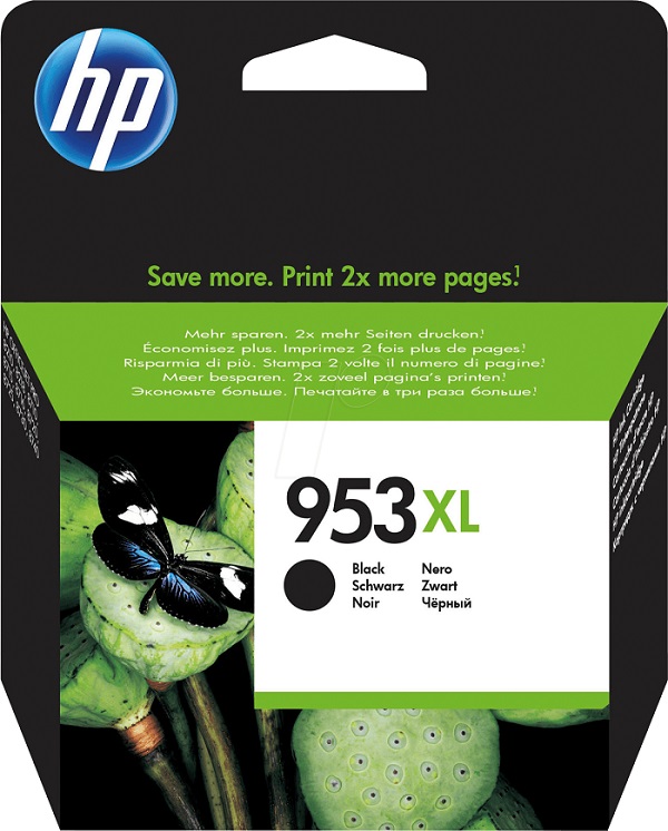 HP 953XL High Yield Black Original Ink Cartridge (L0S70AE))