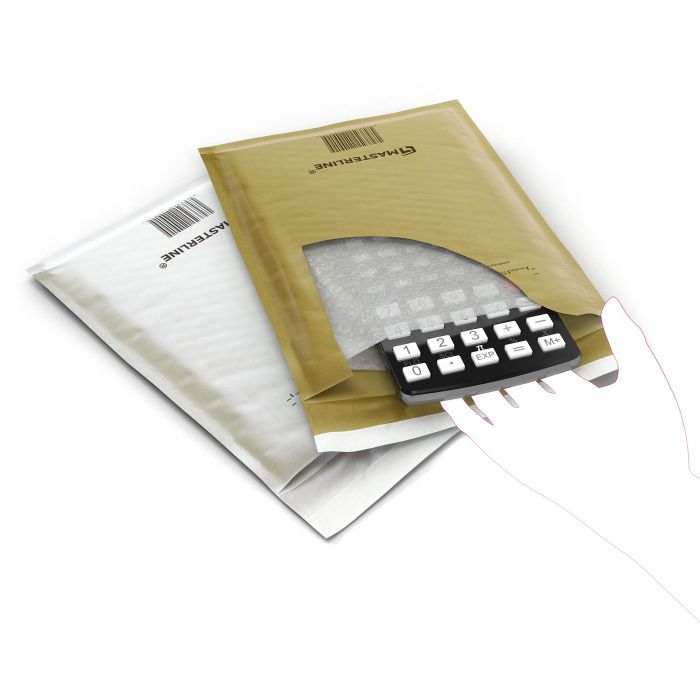 Masterline Padded Envelopes - Size 000 - 130mm x 170mm - 200x Per Pack