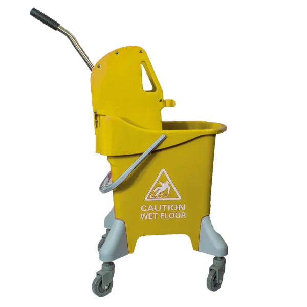 Professional Mopping System - Gear Press Wringer Yellow 25Ltr - 1x Per Pack