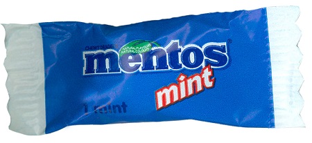 Mentos Mint Sweets - 1x Pillow Pack - 700x Per Pack