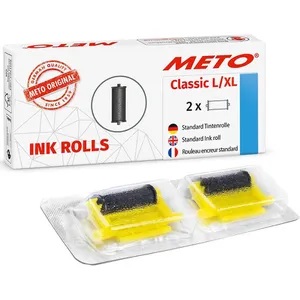 Meto Ink Rollers to Suit Meto Expert -  2 x Per Pack