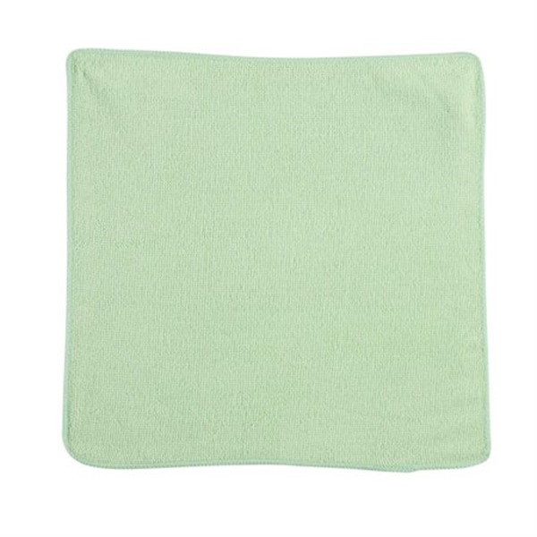 Microfibre General Purpose Cloth Green 400 x 400mm 250GSM- 10x Per Pack