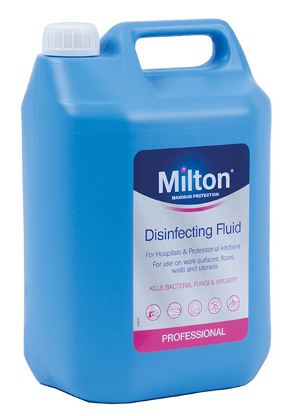 Milton Disinfecting Fluid - 5x Litre
