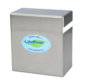 Mini Food Label Dispenser - Stainless Steel - 1 Per Pack