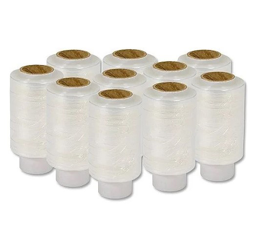 Mini Stretch Film Clear 100mm x 150m - 15 Micron - 40x Rolls Per Case