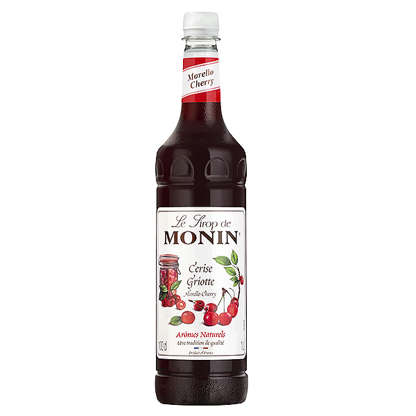 Monin Morello Cherry Syrup 1 Litre Bottle - 1x Per Pack