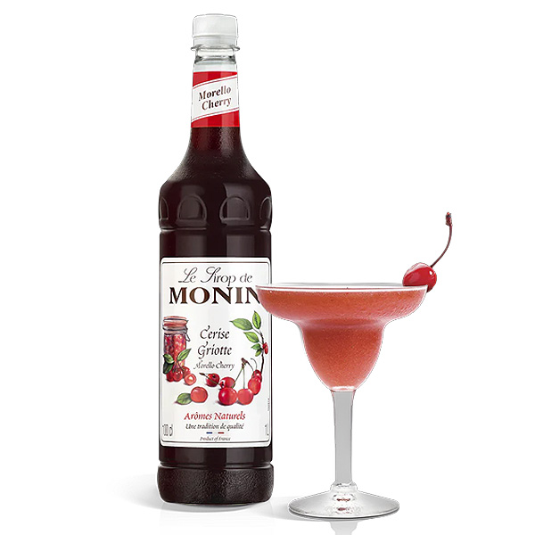 Monin Morello Cherry Syrup 1 Litre Bottle - 1x Per Pack