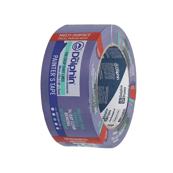 Blue Dolphin Painter's Tape Special Blue - 38mm x 50m - 1x Roll Per Pack Blue Dolphin Painter's Tape Special Blue - 38mm x 50m - 1x Roll Per Pack
