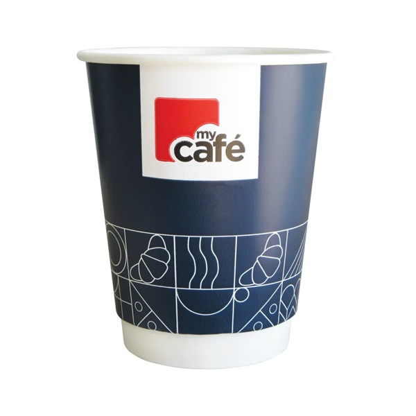 My Cafe Single Wall Cup 8oz - 50x Per Pack