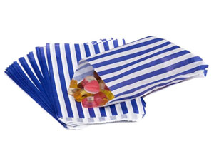 Blue Candy Stripe Bags 5