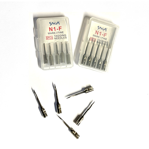 Fine Fabric Tagging Needles Mark I  - 5x Per Pack