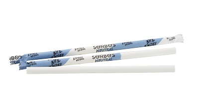 Sorbos Edible Straws Neutral - 8mm x 195mm - 200x Per Pack