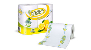 Nicky 2x Ply Premium Kitchen Paper Rolls - 2x Rolls Per Pack