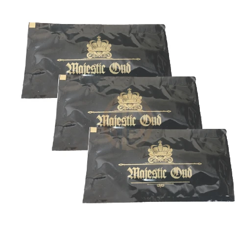 Luxury Oud Scented Hand Wipes Large 8" x 10" - 500x Per Case