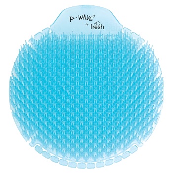 P-Wave Biodegradable 30 Day Urinal Screens - Ocean Mist - 10x Per Pack