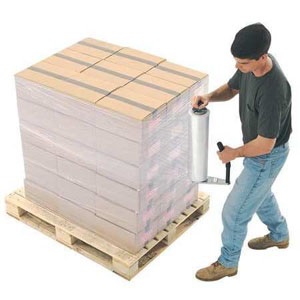 Pallet Wrap Clear 500mm x 200m 23Micron - Flush Core - 1x Per Roll