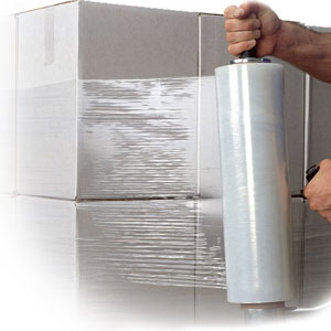 Pallet Wrap Clear 400mm x 200m - 17Micron Extended Core - 1x Per Pack