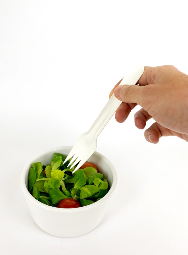 Eco White Paper Forks - 100x Per Pack