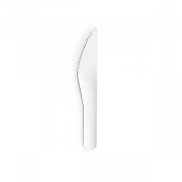 Eco White Paper Knives - 100x Per Pack