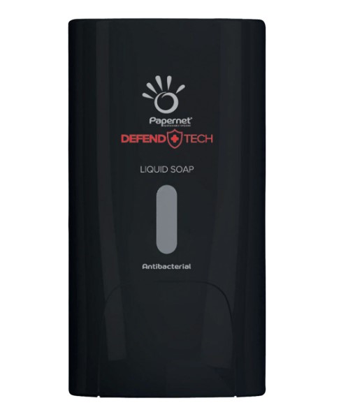 Defend-Tech Liquid Soap Dispenser - Black - 1x Per Pack