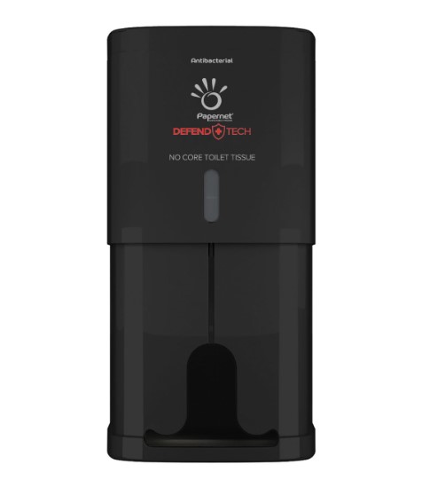 Defend-Tech Coreless Toilet Tissue Black Dispenser - 1x Per Pack